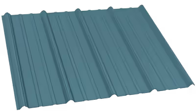 Flat Panel Metal Roof - Clean modern smooth surface